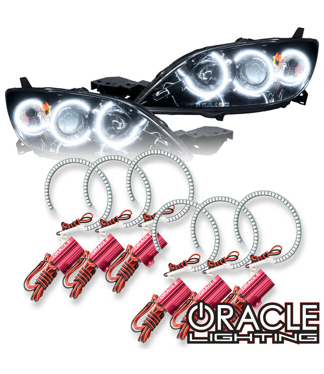 Oracle Lighting 2004-2009 Mazda 3 ORACLE ColorSHIFT Halo Kit