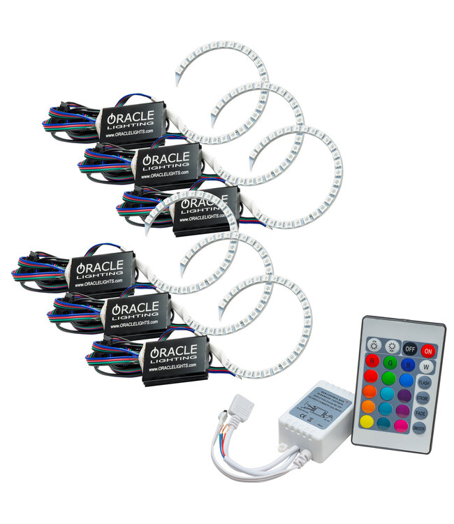 Oracle Lighting 2004-2009 Mazda 3 ORACLE ColorSHIFT Halo Kit