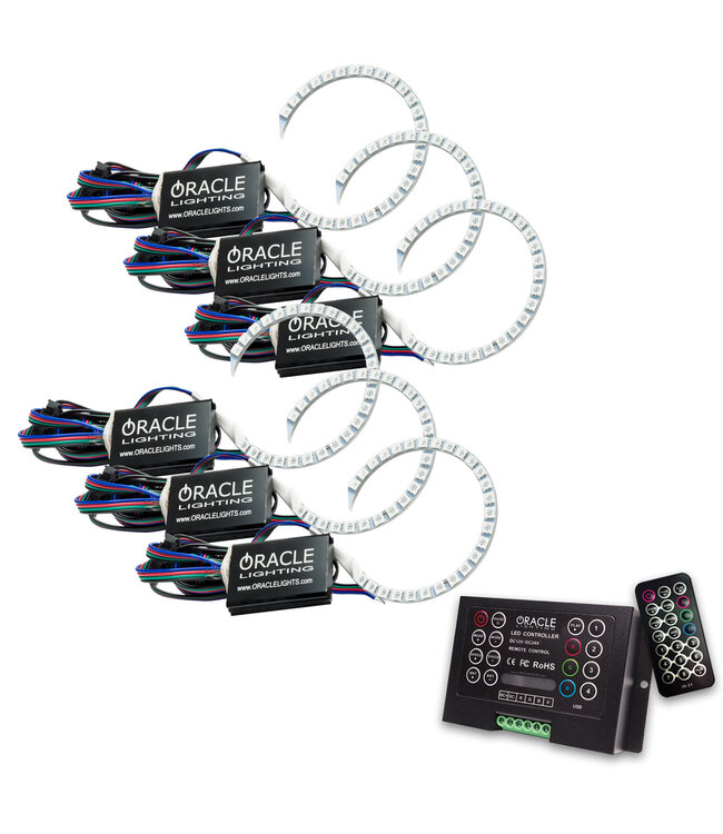 Oracle Lighting 2004-2009 Mazda 3 ORACLE ColorSHIFT Halo Kit