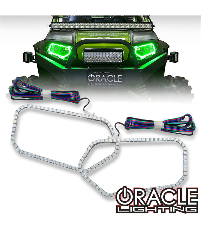 Oracle Lighting 2007-2016 Polaris RZR ORACLE Halo Kit