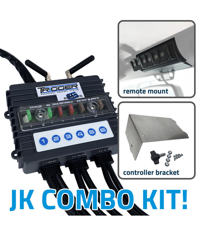 Oracle Lighting TRIGGER 6 SHOOTER Jeep JK Combo Kit