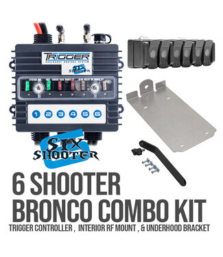 Oracle Lighting TRIGGER 6 SHOOTER Controller Ford Bronco 2021+ Combo Kit