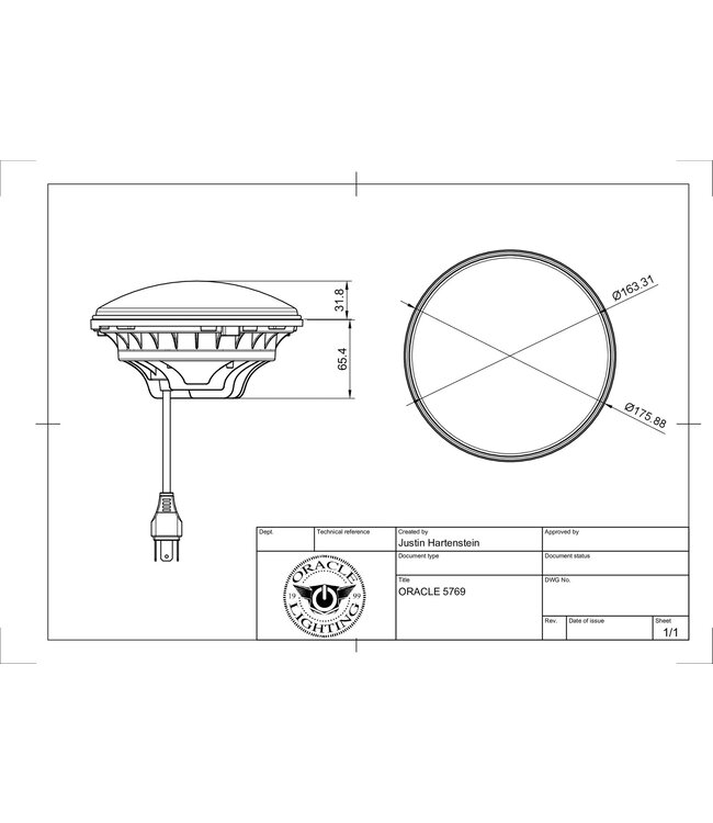 Oracle Lighting 2007-2018 Jeep Wrangler JK Switchback LED Halo Headlights