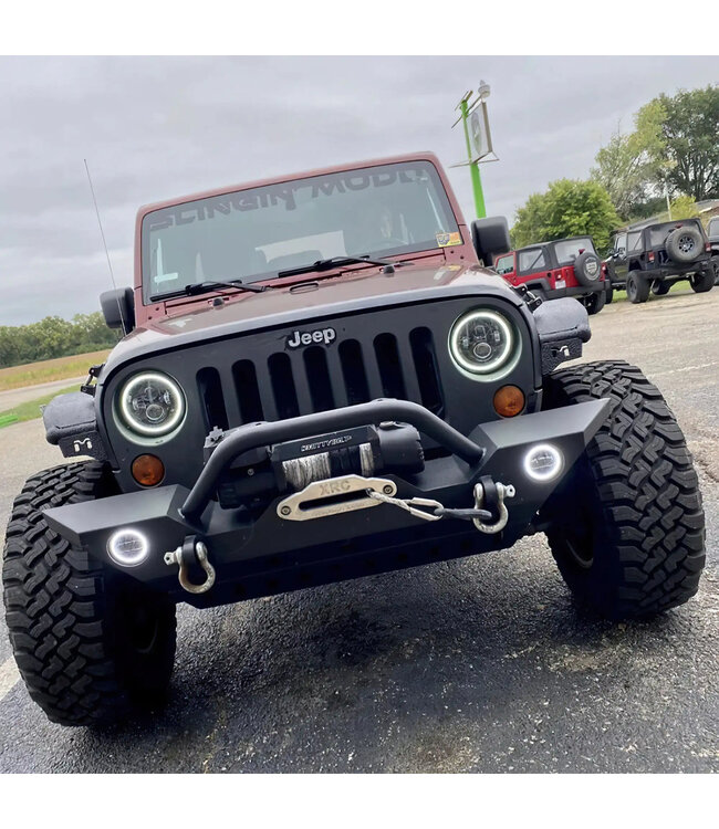 Oracle Lighting 2007-2018 Jeep Wrangler JK Switchback LED Halo Headlights