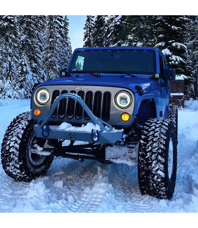 Oracle Lighting 2007-2018 Jeep Wrangler JK Switchback LED Halo Headlights