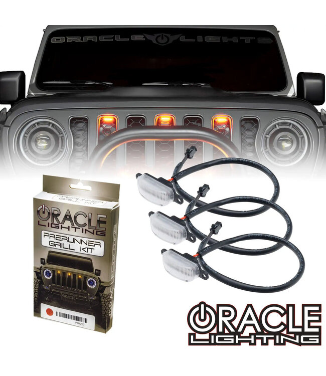 Oracle Lighting ORACLE Lighting Universal Pre-Runner Style LED Grill Light Kit (New Style)