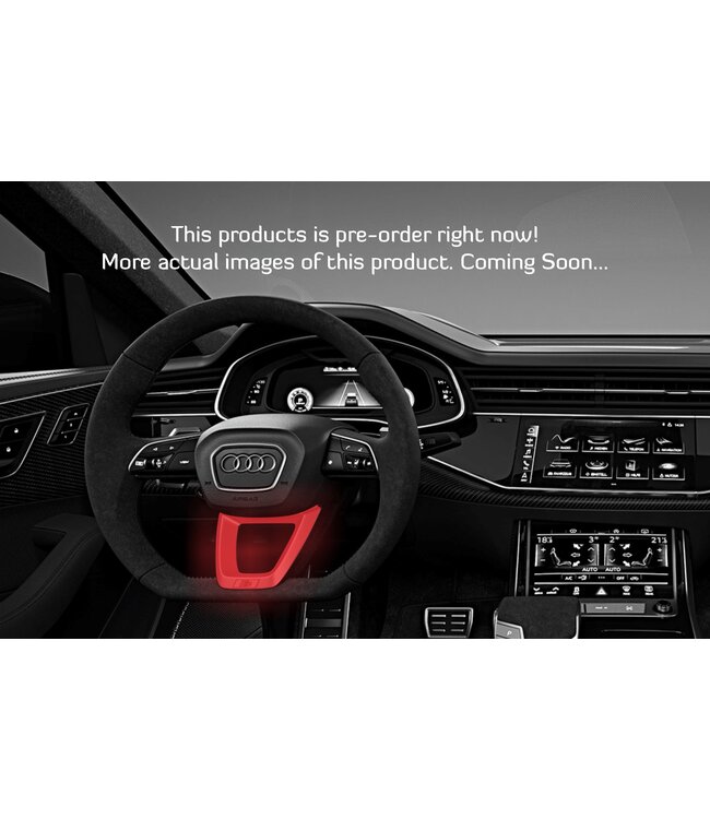 Koshi Group Audi SQ8 Chrome Steering Wheel Cover