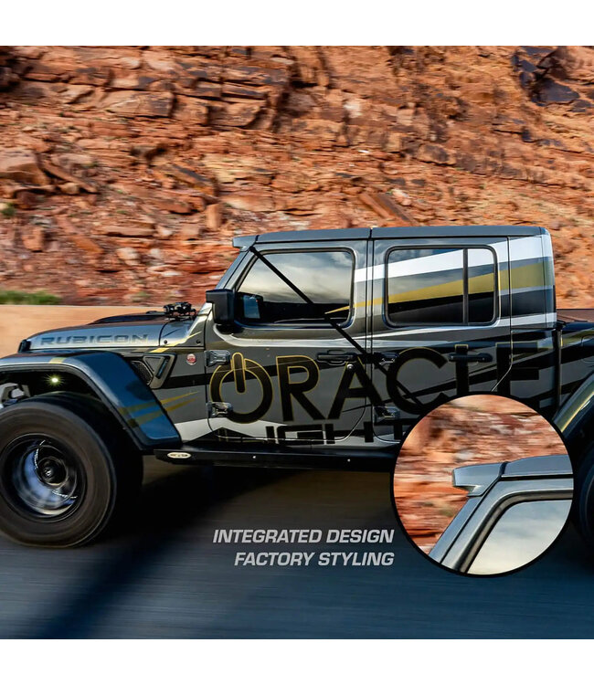 Oracle Lighting Integrated Windshield Roof LED Light Bar System for Jeep Wrangler JL & Gladiator JT