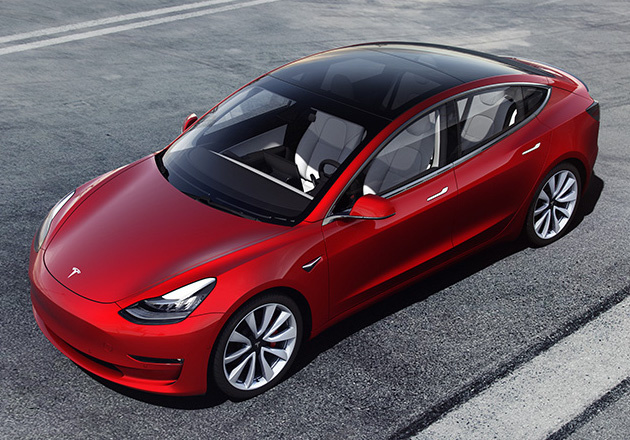 Tesla Model 3 elektrische auto