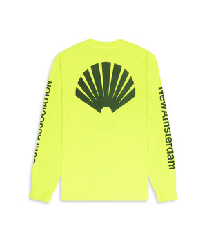 LOGO LONGSLEEVE NEON/BLACK