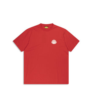 LOGO TEE RED / WHITE