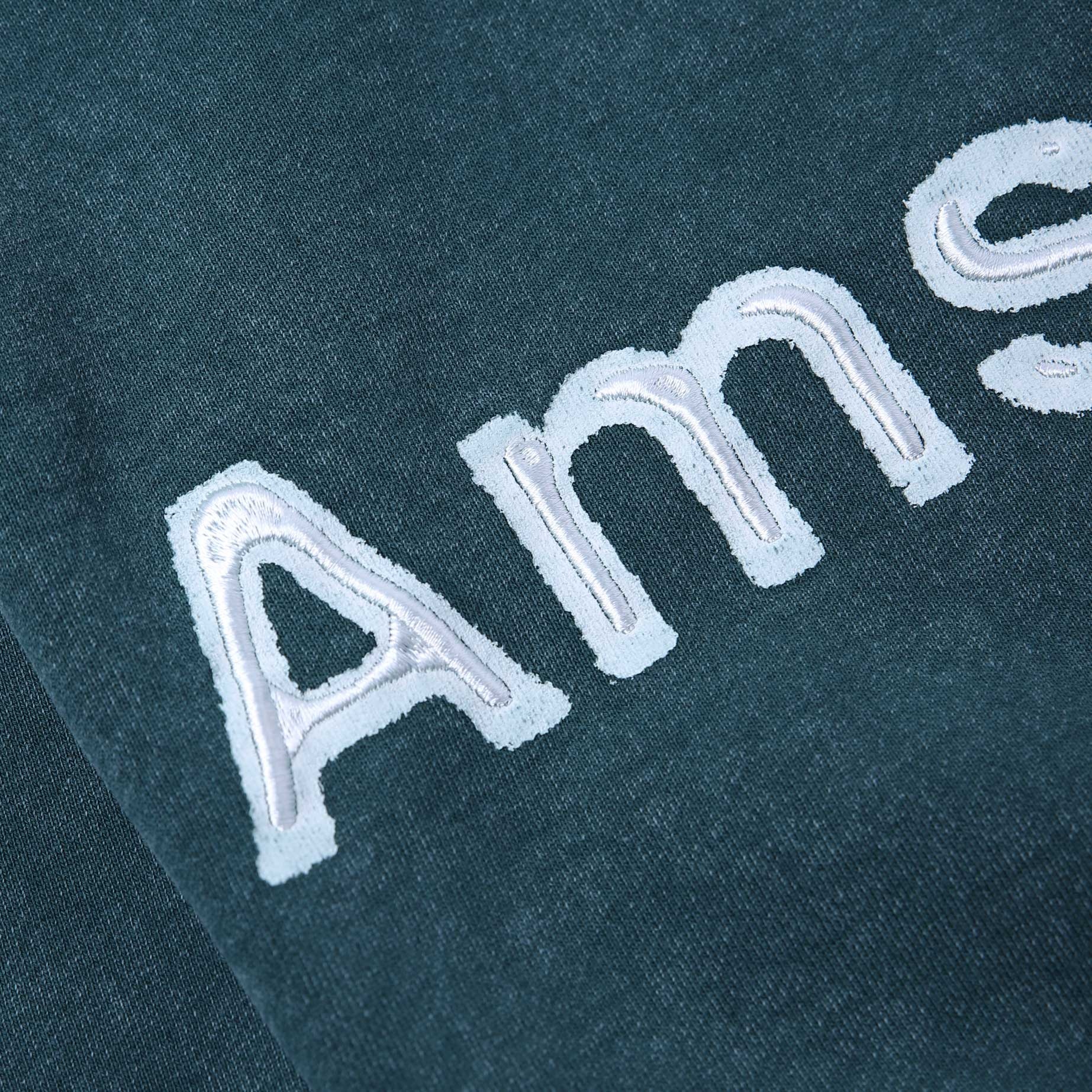 NAME SWEAT 2 WASHED GREEN - New Amsterdam Surf Association
