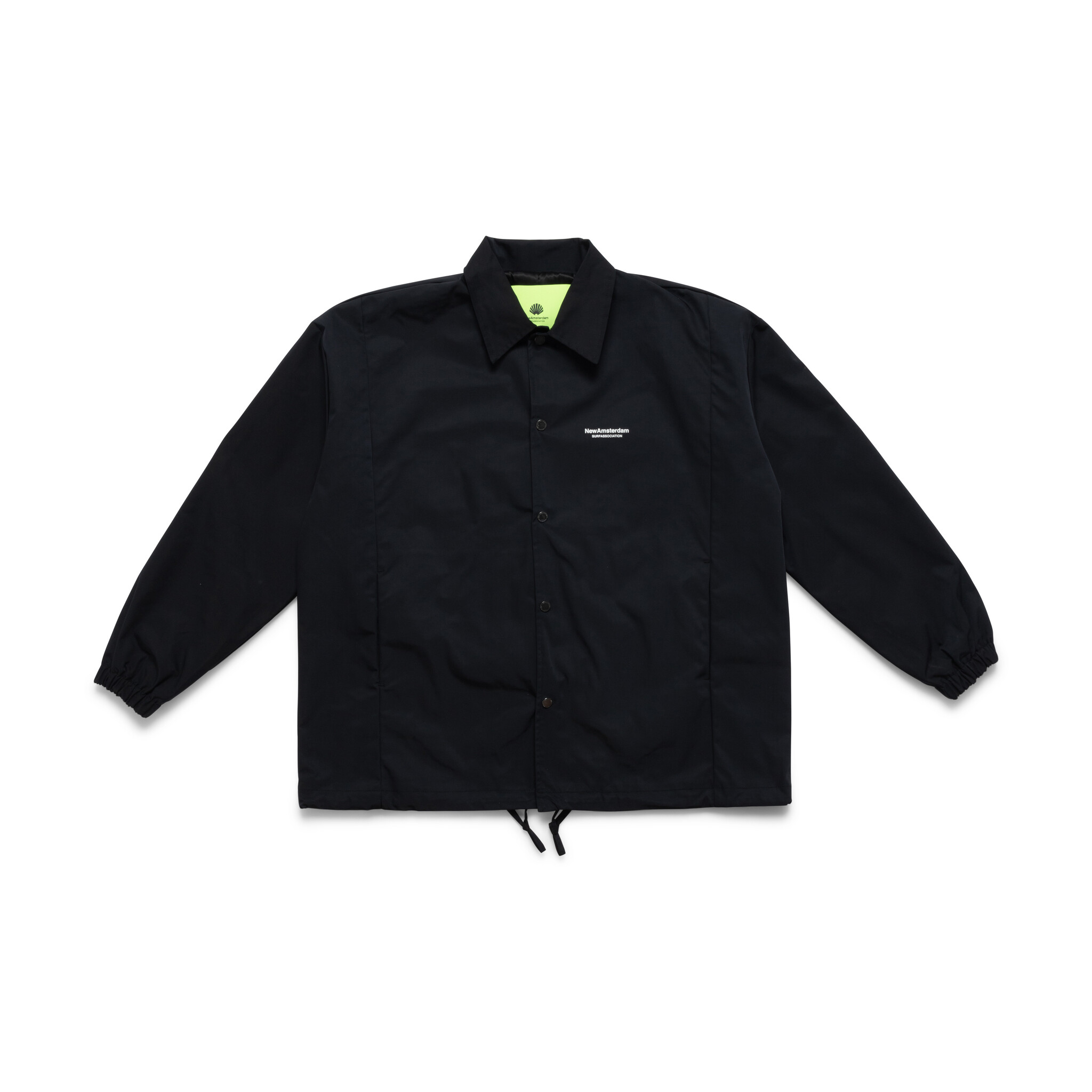 COACH JACKET BLACK - New Amsterdam Surf Association