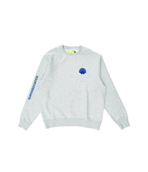 LOGO CREWNECK ASH/BLUE