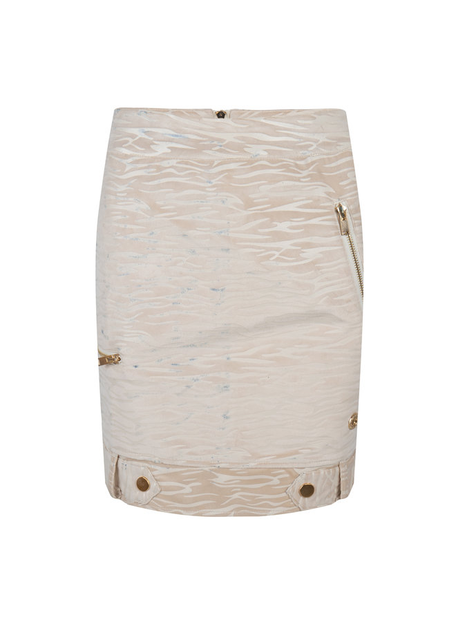 Skirt Selina Beige Zebra