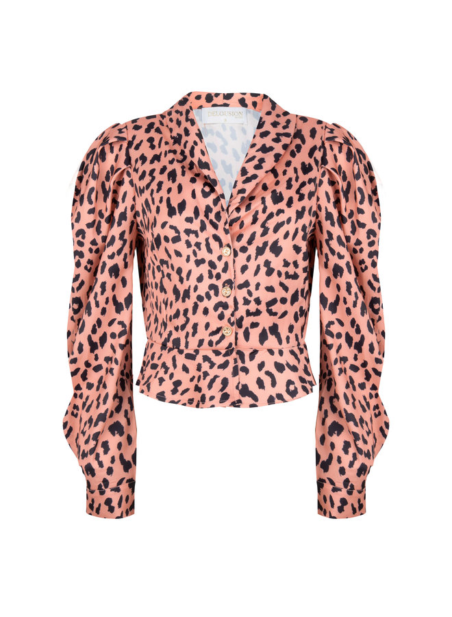 Top Yara Orange Leopard