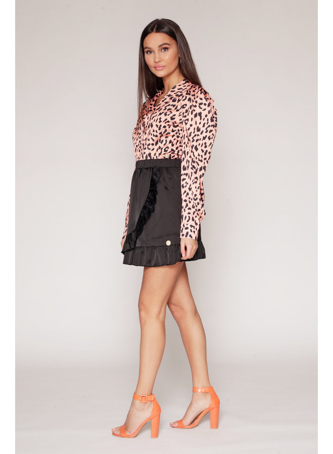 Top Yara Orange Leopard