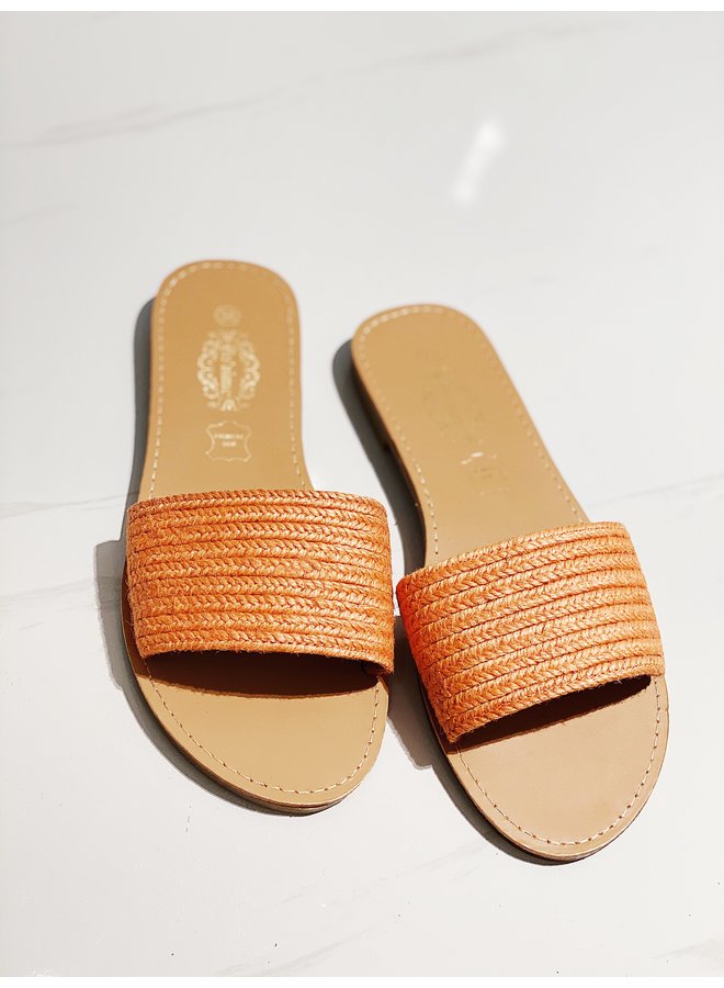 You ready for it sandal - Orange #HL2-2