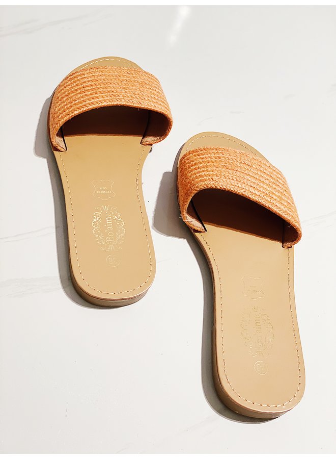 You ready for it sandal - Orange #HL2-2