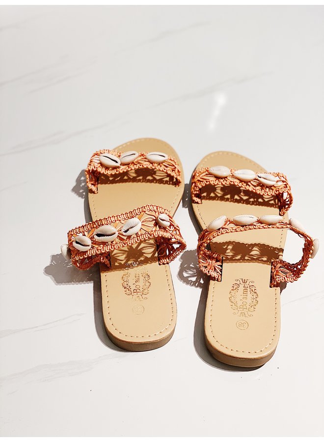 Sweet intentions sandals - Orange #HL2-3