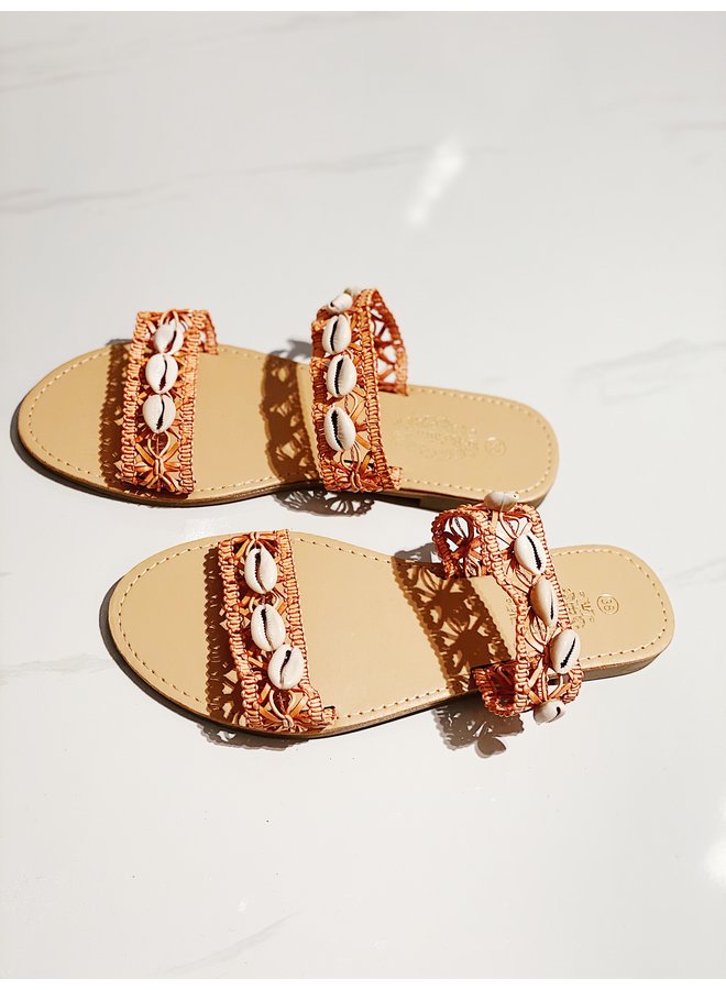 Sweet intentions sandals - Orange #HL2-3