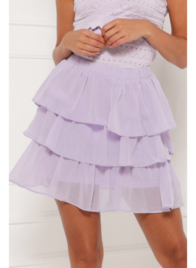 I like it ruffle skirt - purple #1320