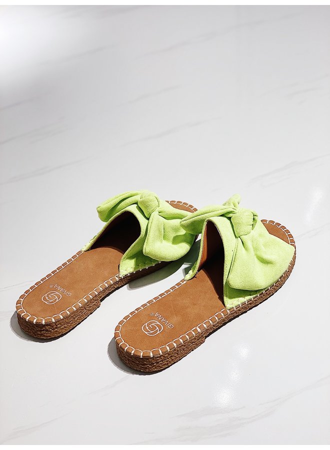 Too cute to care sandals - Green #2032