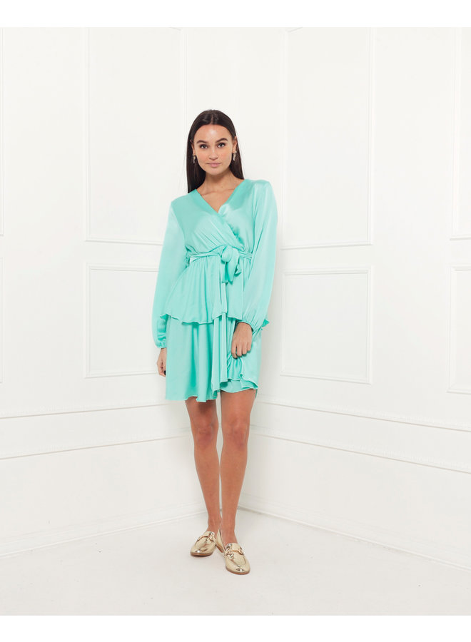 Monaco dress green 1523 Delousion