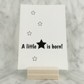 Studijoke - a little star is born - postkaart