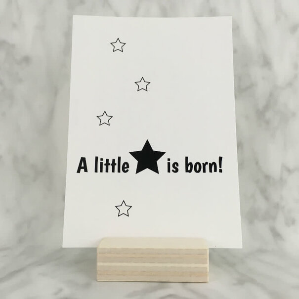 Studijoke Studijoke - a little star is born - postkaart