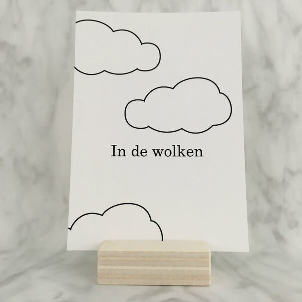 Studijoke Studijoke - in de wolken - postkaart