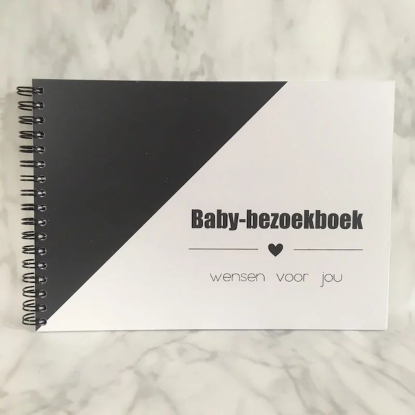 Studijoke Studijoke - baby-bezoek boek - invulboek