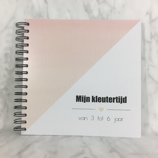 Studijoke - mijn kleutertijd - invulboek - roos