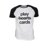 CDKN_official - play cards - t-shirt zwart wit