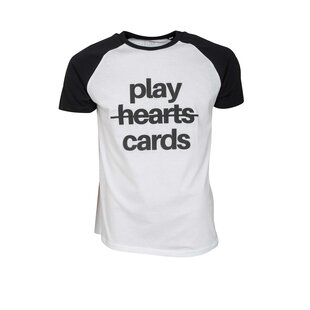 CDKN_official - play cards - t-shirt zwart wit