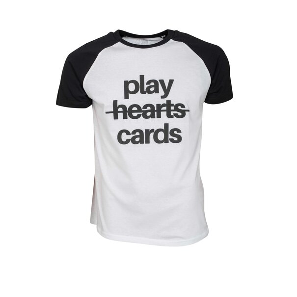 cdkn CDKN_official - play cards - t-shirt zwart wit