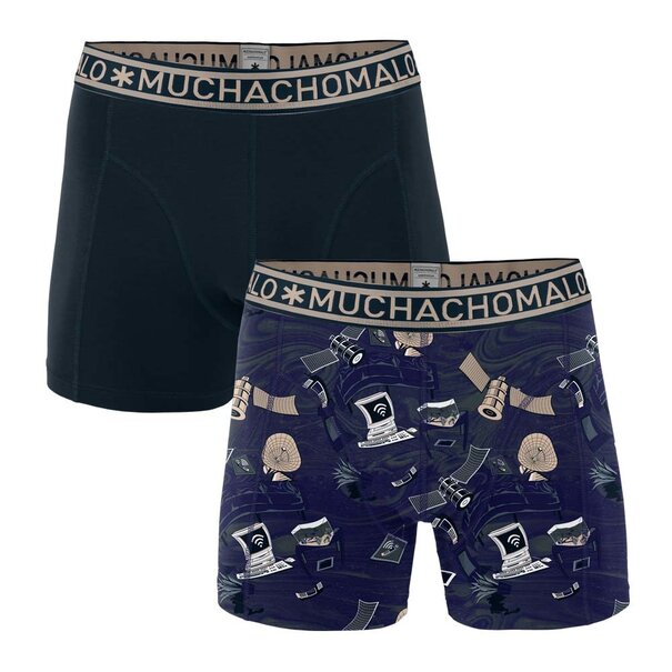 Muchachomalo men 2-pack shorts always connected