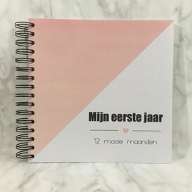 Studijoke - mijn eerste jaar - invulboek - roze