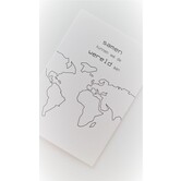 Kaart Wit 20 Enkel 'Samen kunnen we de wereld aan'