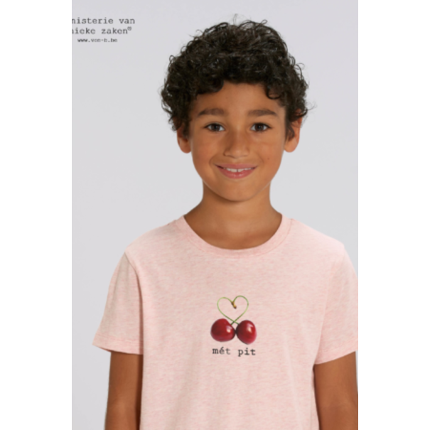 Ministerie van Unieke Zaken Mét pit roze kids t-shirt