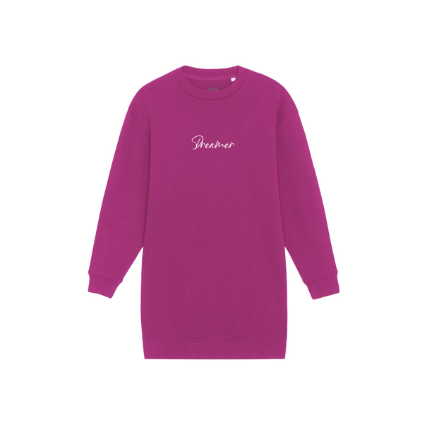 cdkn Dreamer - diep roze sweaterkleedje