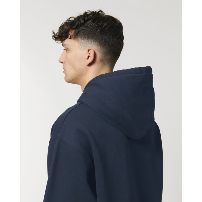 marine blauwe hoodie