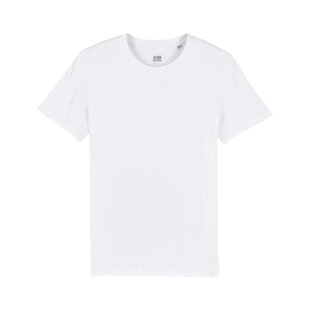 Witte basics unisex T shirt