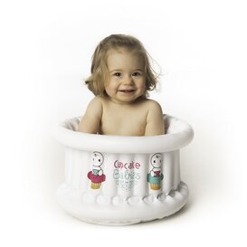 Cupcake Babies Easy pack: white bath + pump