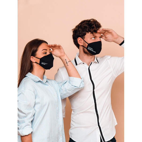 SEIK Reusable Cotton Face Mask - "You are too Close"