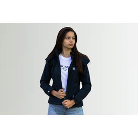 Hooded Softshell with logo women