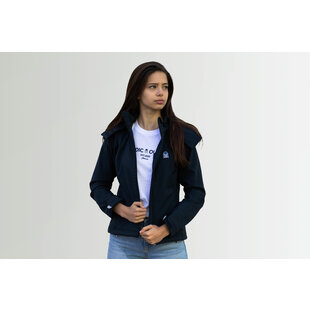 Hooded Softshell with logo women