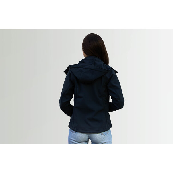 Nordic Outfit Hooded Softshell with logo women