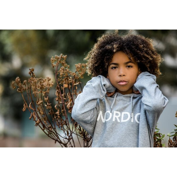 Nordic Outfit Essentials Hoodie Puff Grey
