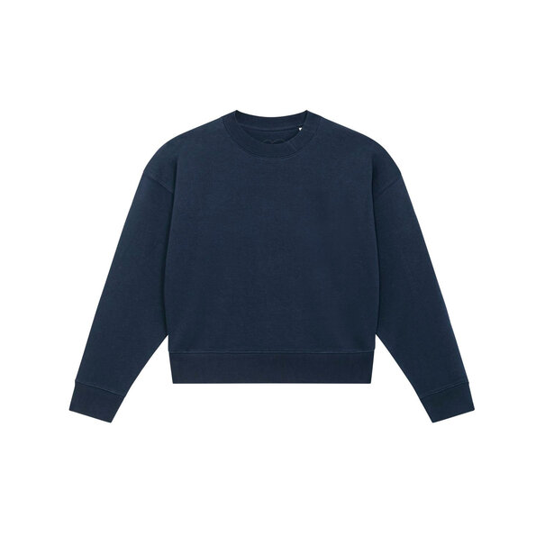 cdkn Korte sweater met ronde hals - marineblauw